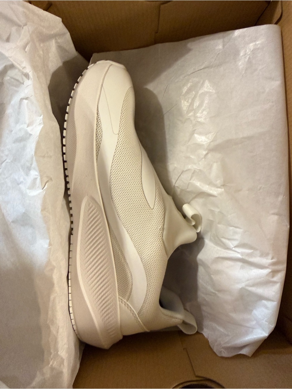 Women’s vessi Neutral Cream Lightweight Slip-On Sneaker
